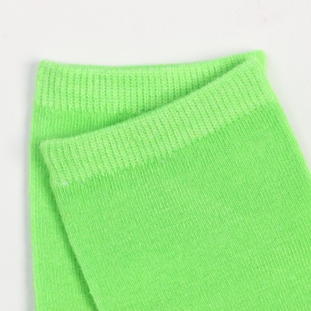 Socks children's color green, size 22-24-2