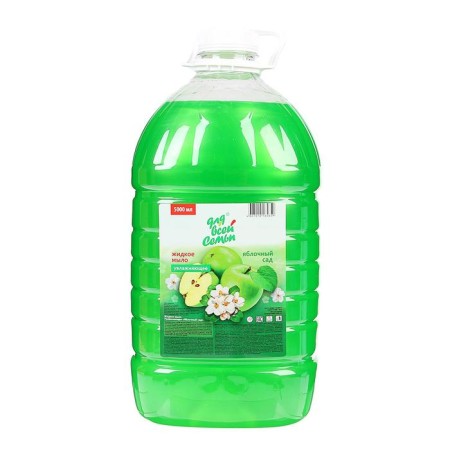 Liquid soap "for the whole family", apple garden, 5 liters