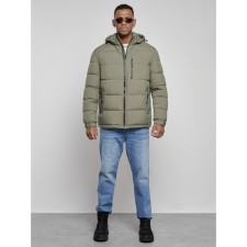 Sports male winter, size 56, khaki color