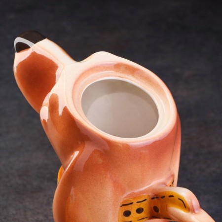 Porcelain kettle "Dachshund Motya"-5