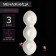Menja porcelain 3-section Magistro "Blanche", 28 × 8.5 × 4.5 cm, white color