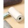 A video for clothes with a velor brush, 55 sheets, white color with blue