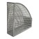 Paper tray Vertical Calligrata "Office Class" for papers, gray