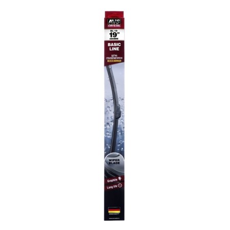 Avs Basic Line BL-19, 19 "/ 480 mm, frameless wiper brush-3