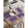 A set of napkins for setting the Samain table, rectangular, rounded edges, size 30x46 cm, 4 pcs