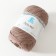 Yarn "Alma" 100% cotton 170m/50g (101 cappuccino)