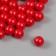 Set of beads "Pearls" d 12 mm, 250 gr, red
