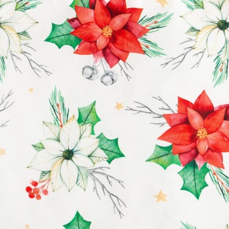 Gift Ethel Set Christmas Red Flowers, apron, towel, take-6