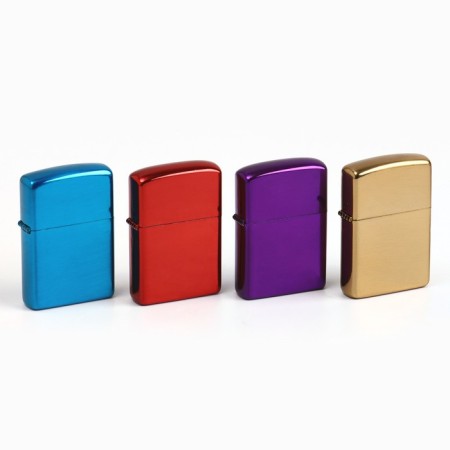 A set of gasoline lighters "Bohai", 4 pcs, 23.5 x 2.5 x 9.5 cm