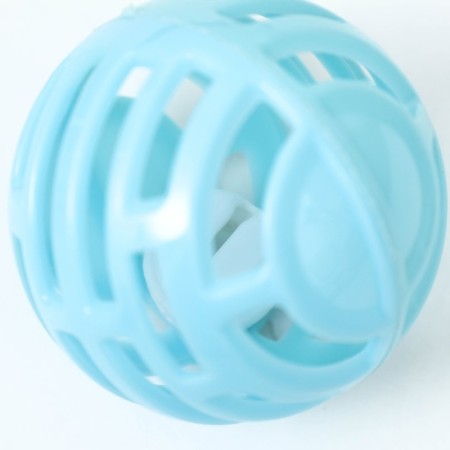 A mesh ball with a tambourine, 4.5 cm, blue-3