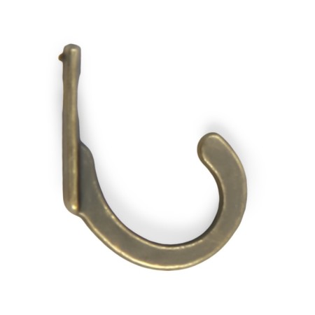 Hook furniture tundra TKO014, one -rod, bronze, 10 pcs TMP-3