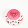 Baking form "Love" White, 3.5 x 2 cm