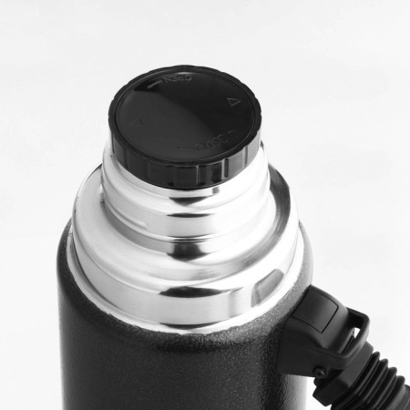 Thermos "Arctic. UAZ", 2.2 l, with a pen, retains heat 48 hours, black-4