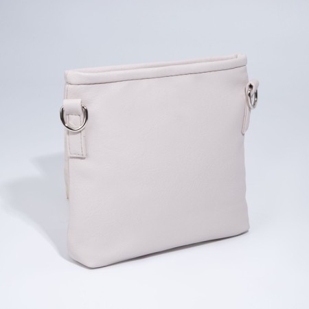Cross-Bodi Bag on a zipper, beige color-1
