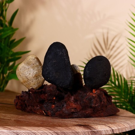 Souvenir "Zavodi" wood, stone 25x15x30 cm-3