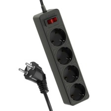 Extension cord with a network filter space FKSM1.5M-4G (b), 4x1.5m, 10a, IP20
