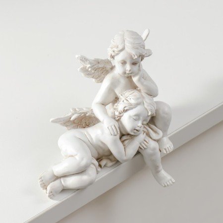 Polystone souvenir "Sleeping Angels" mix 11x6.5x11.5 cm-3