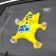 Auto -toe "Nobody except us", a cat, on suction cups
