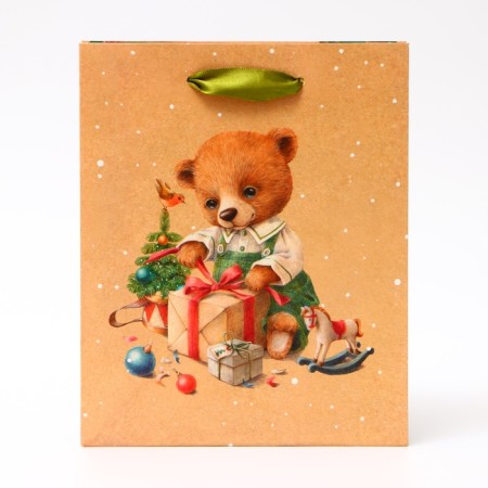 Gift package "Mi-Mi-Mishka", 18 x 22.3 x 10 cm-1