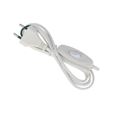 Network cord 1.8m with a switch without an outlet white Rexant