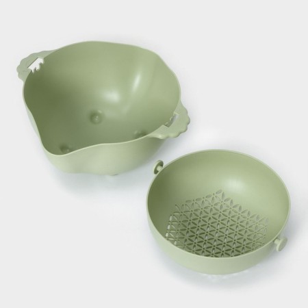 A colander of a kitchen with a pallet 25 × 11.5 cm, color mix-2