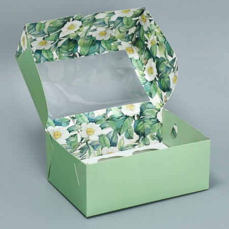 Capley box, confectionery packaging is bilateral, 6 cells of “happy moments”, 25 x 17 x 10 cm-3