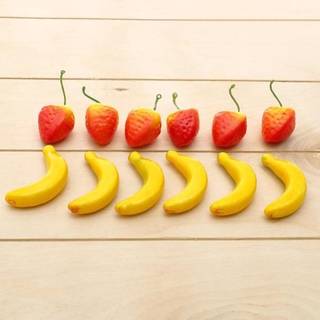 Material Material "more or less: strawberries and bananas", 24 pcs.-1