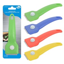 Scraper for glass -ceramic plates multidue, 15 cm, mix