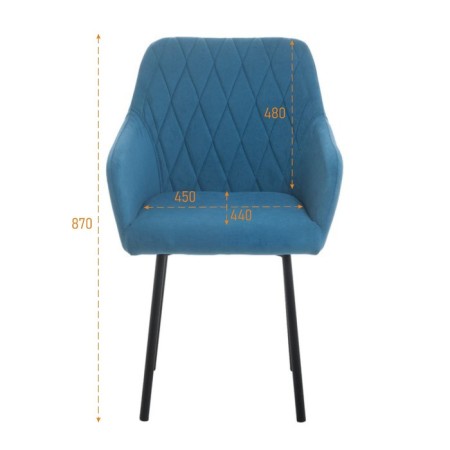 Liberty chair, bruise bar/black-1