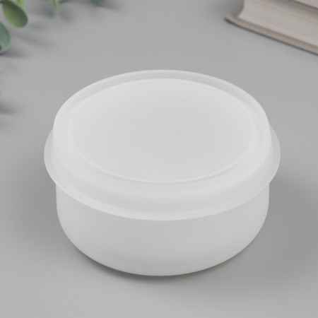 Mold Silicon "Casket. Smoothness" with a lid 10.7x10.7x5.2 cm