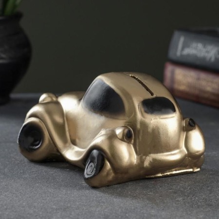 Piggy bank "Machine" Golden, 13x8cm-2