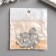Buttons plastic for creativity "Round with faces" set of 12 pcs 1.5x1.5 cm