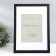 Photo frame MDF "Ellis" 21x30 cm, with a paspartm, black