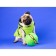 Ball - Frisby for dogs "UFO" green, 16 cm