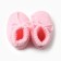 Baby booties, pink color, age 6-9 months