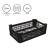 The box is universal, plastic, 52 × 32 × 16 cm, 30 kg, black, mix