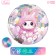 Foil balloon 18 "Kitik", circle, holography, set of 50 pcs.