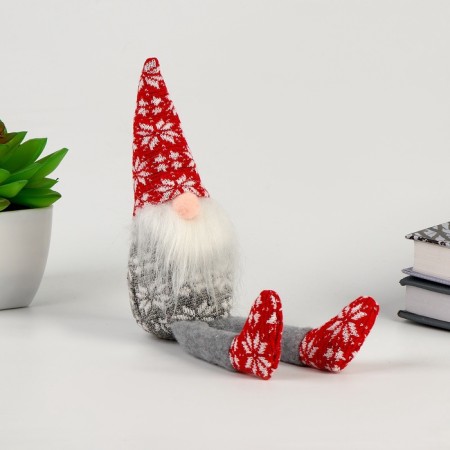 New Year! Soft toy "Gnomik", color mix-1