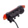 Set for bicycle 4 in 1: battery flashlight, repair kit, bicycle key, bag