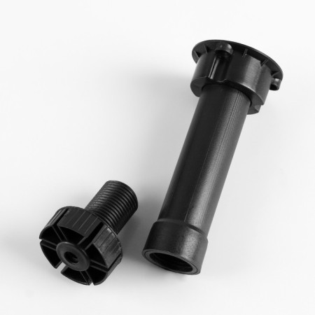 Adjustable collapse 130-150 mm, black-1