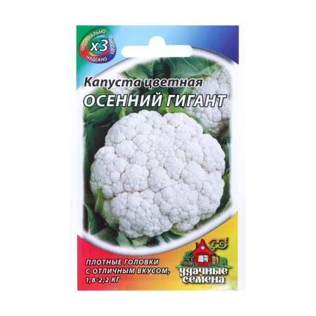 Seeds Cabbage Color "Autumn Giant", 0.1 g Series Hit X3-5