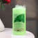 Candle - Aromatic "Apple" cylinder, 6x12.5 cm, 35 hours, 283 g, green