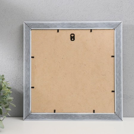 Photo frame plastic "Mira" 25x25 cm white (plastic screen)-2