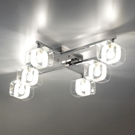 Ceiling chandelier "Virta" E14 6x60 watts-13