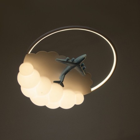 LUSTRAL CULCH "Airplane" LED 160W 3000-6000K blue and white-2