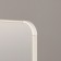 Interior mirror, acrylic, 40 x 150 cm white,