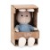 Soft toy "Bunny Ushastik", 15 cm OS015-233/15