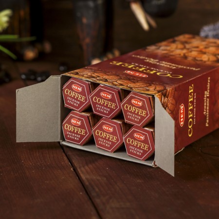Incense "hem" 20 sticks coal Coffee-1
