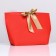 Gift package with a ribbon of 26 x 25 x 11 cm "Red"