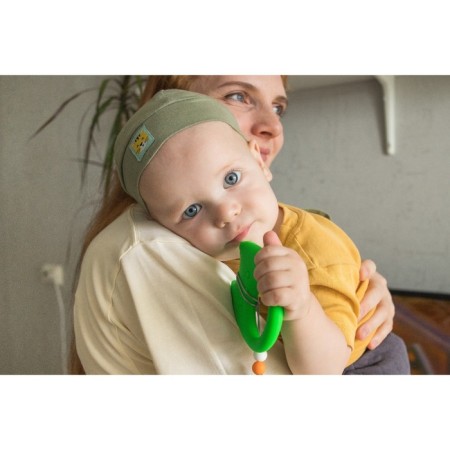 Silicone teething on the Cat Holder, Baby Me-8
